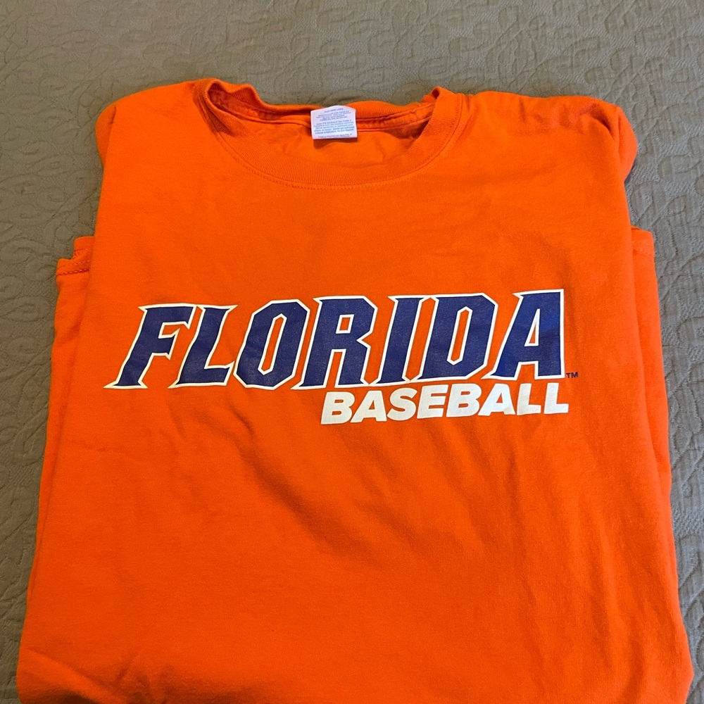 Orange Florida Baseball T-Shirt